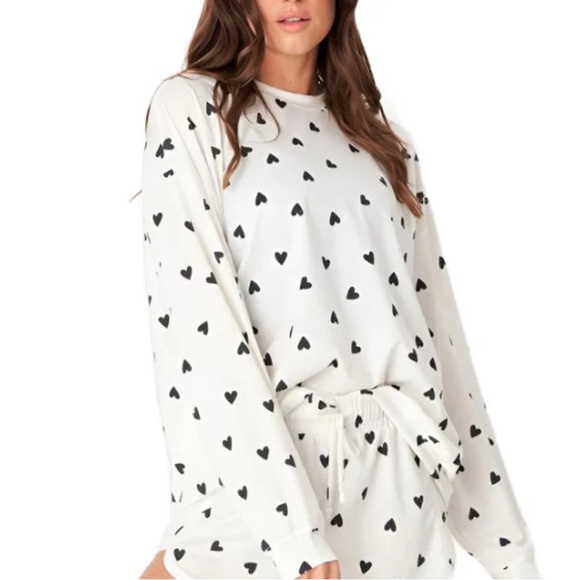 ONZIE hearts oversized sweatshirt - Picture 1 of 5